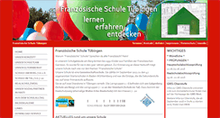 Desktop Screenshot of franzoesische-schule.de